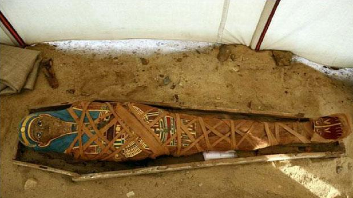 Σημαντική ανακάλυψη στην Αίγυπτο: Βρέθηκε μούμια ελληνορωμαϊκής εποχής σε εξαιρετική κατάσταση